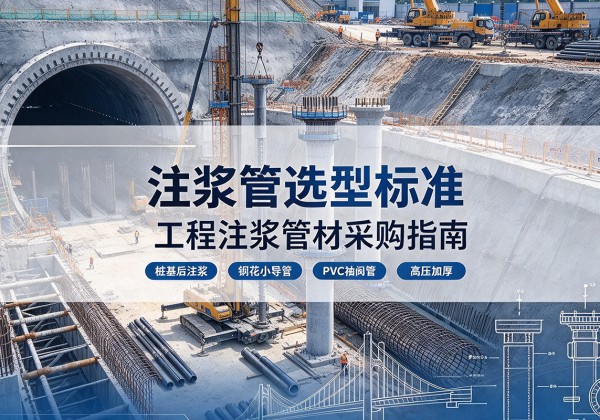 仁怀注浆管选型标准